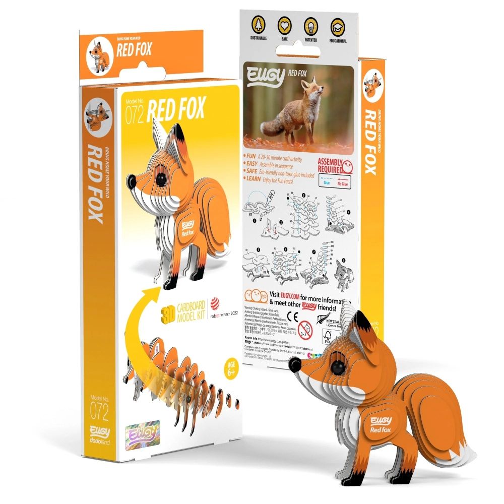 Red Fox 3D Puzzle