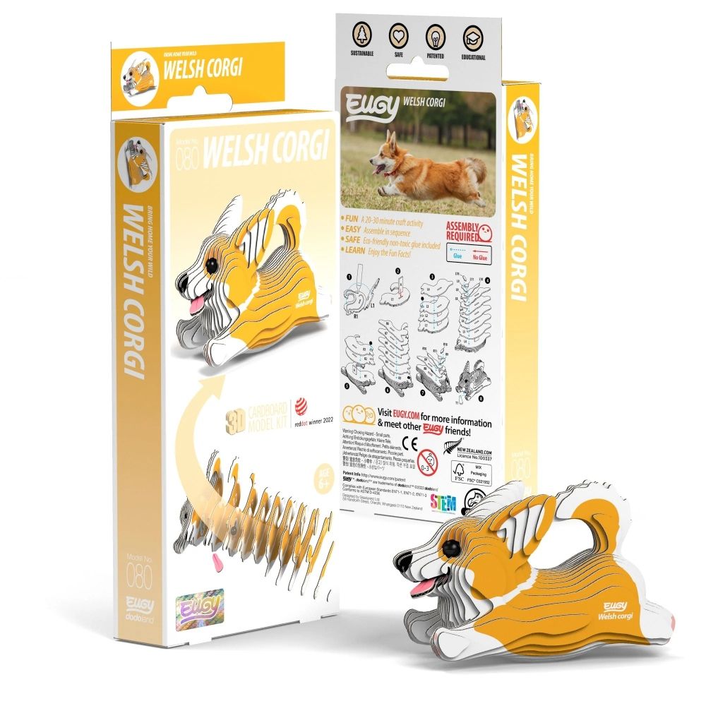 Welsh Corgi 3D Puzzle