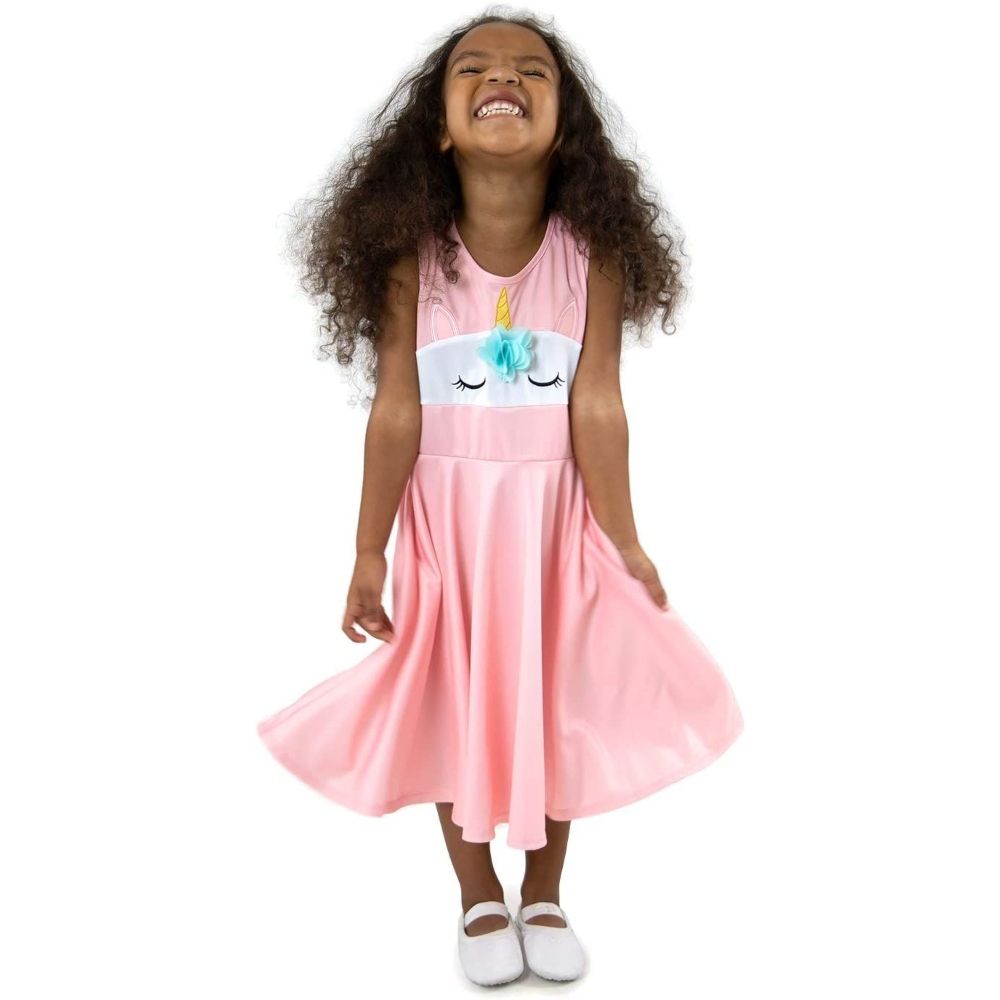 Unicorn Twirl Dress Size 4