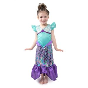 Purple Sparkle Mermaid Dress Medium
