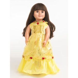 Yellow Beauty Doll Outfit