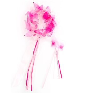 Hot Pink Fairy Halo & Wand