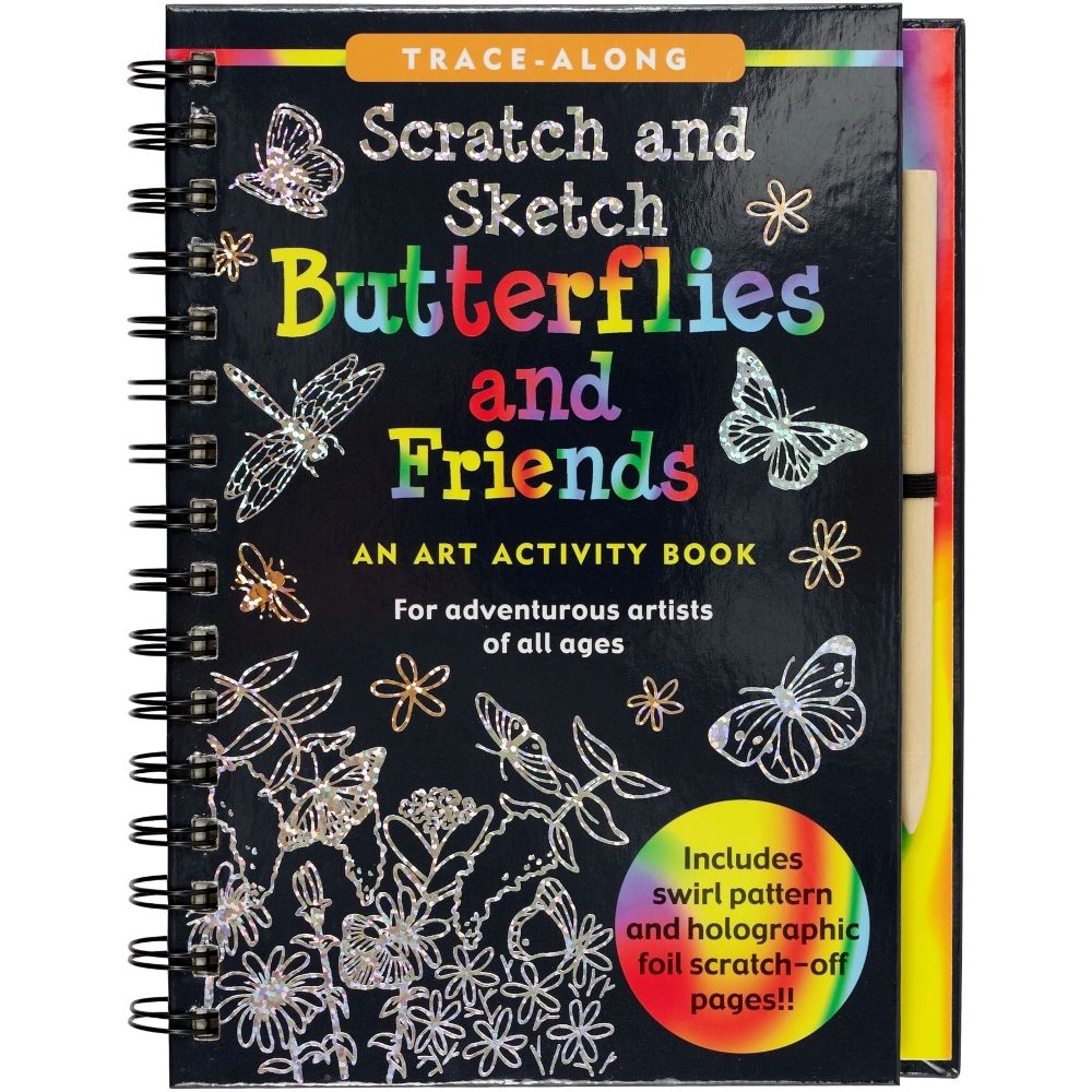 Scratch & Sketch Butterflies