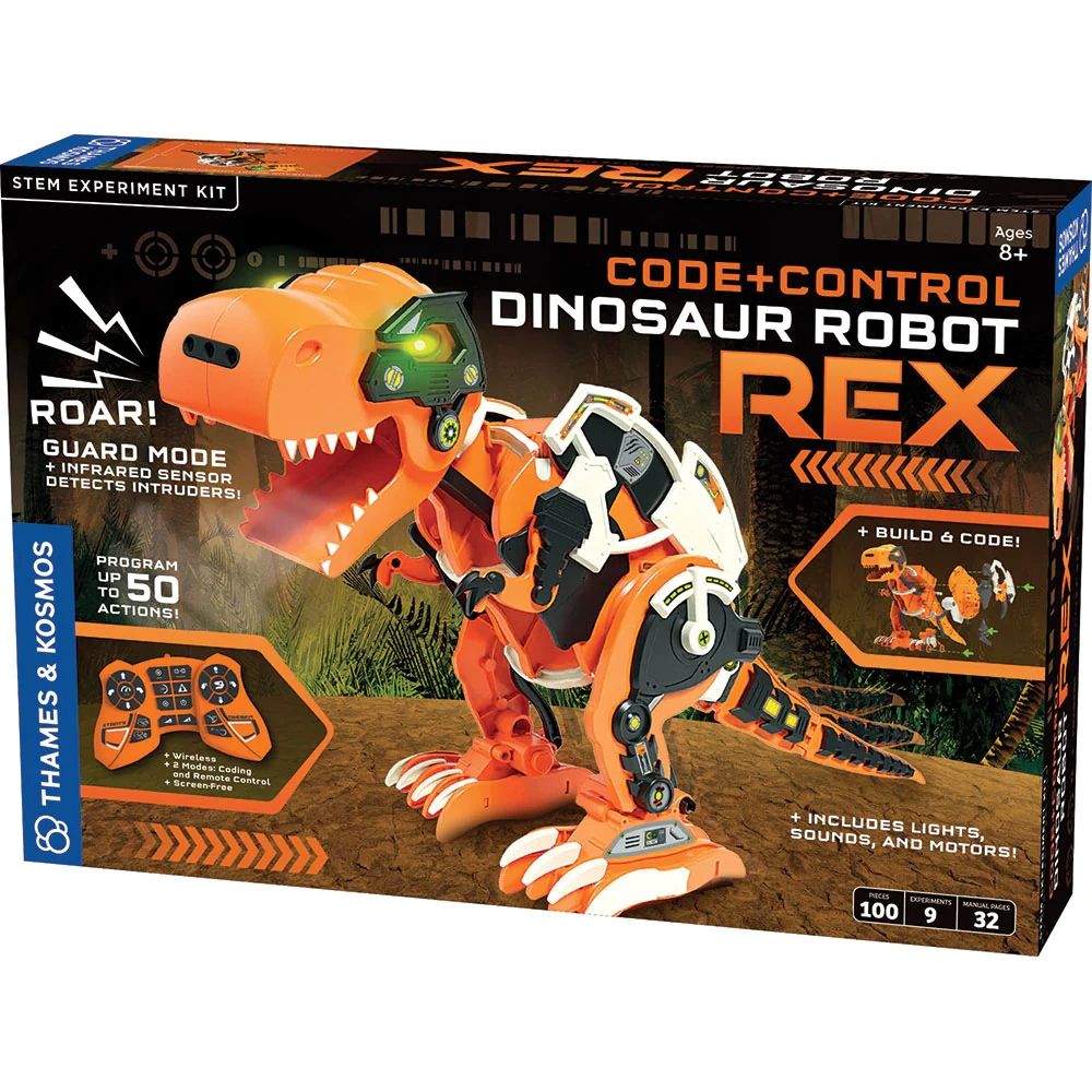 Dino Robot Rex: Code & Control