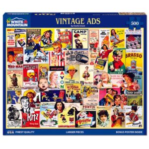 Vintage Ads 500 Piece