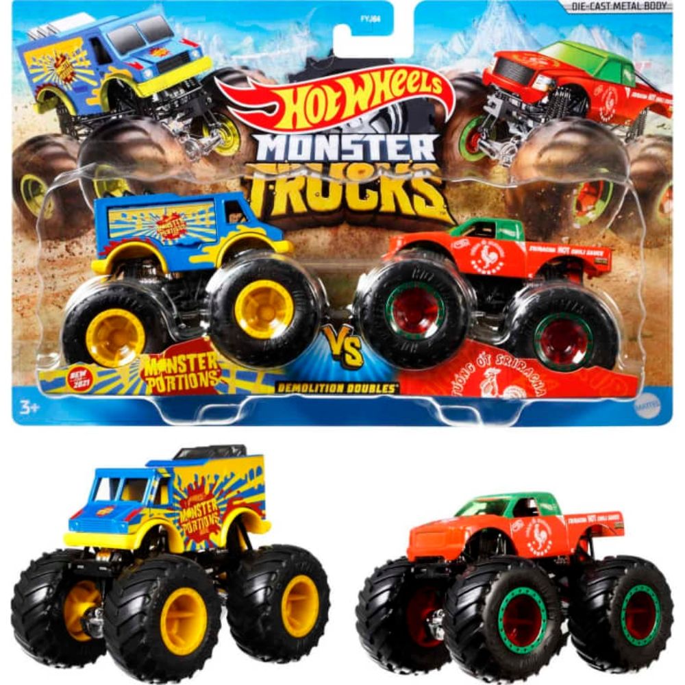 Hot Wheels Monster Truck 2-Pack