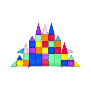 Magnetic Building Tiles - 61 Pieces