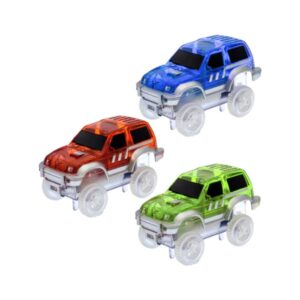 Race Cars Flashing LED - 3 Pack