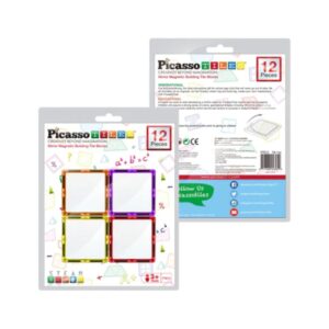 Magnetic Mirror Tile Set - 12 Pieces
