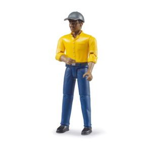 Worker Medium Skin Yellow Shirt