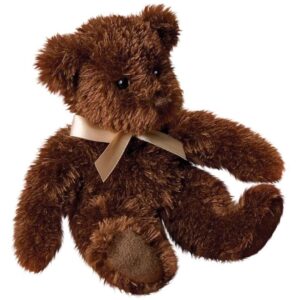 Chocholate Fuzzy Teddy 9 Inch