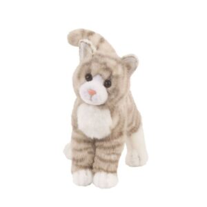 Zipper Grey Tabby Cat 12 Inch