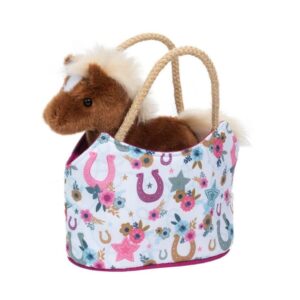 Boho Horsehoe Sak W/Horse