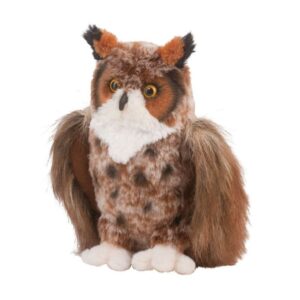 Einstein Great Horned Owl 9 Inch