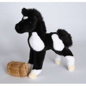 Runner Black & White Foal 10 Inch