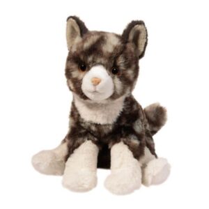 Trixie Cat Gray White Soft 9 Inches