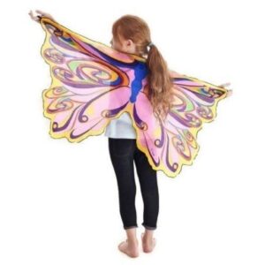 Rainbow Fairy Wings with Glitter
