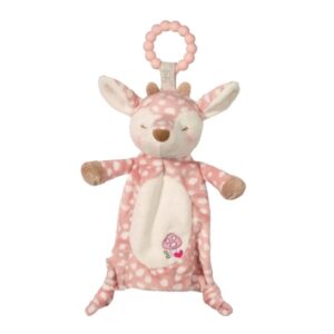 Farrah Pink Fawn Teether 10 Inch