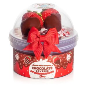 Chocolate Covered Strawberry Slime