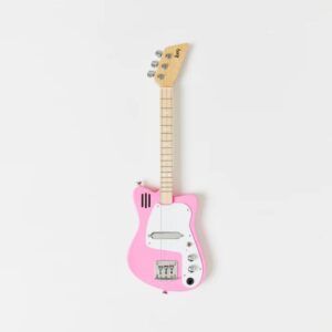 Loog Mini Pink Electrictric Guitar