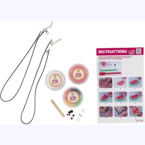 Sweeties Necklace Clay Craft