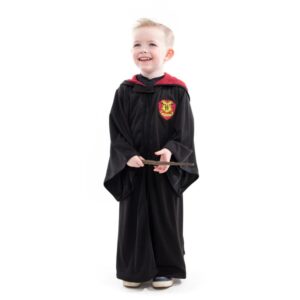 Red Hooded Wizard Robe Large