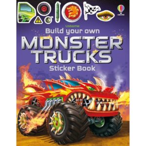 Monster Trucks Sticker Book