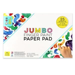 Jumbo Finger Paint Pad 11x17
