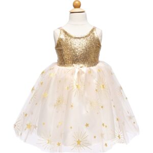Glam Party Gold Dress 3-4