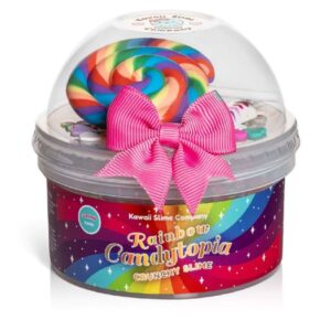 Rainbow Candy Crunchy Slime