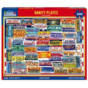 Vanity Plates 1000 Piece