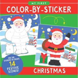 First Color by Sticker - Christmas