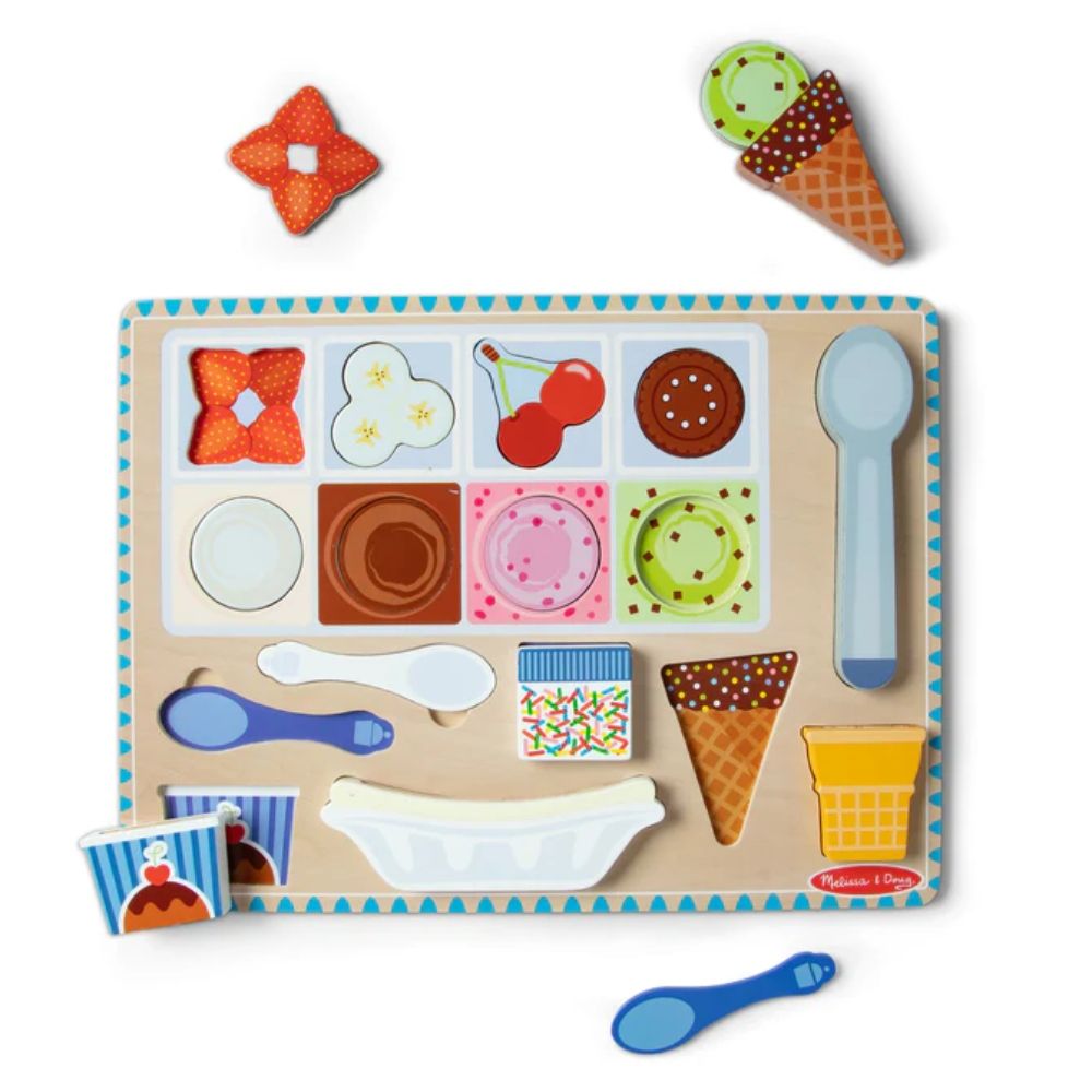 Magnetic Ice Cream Puzzle