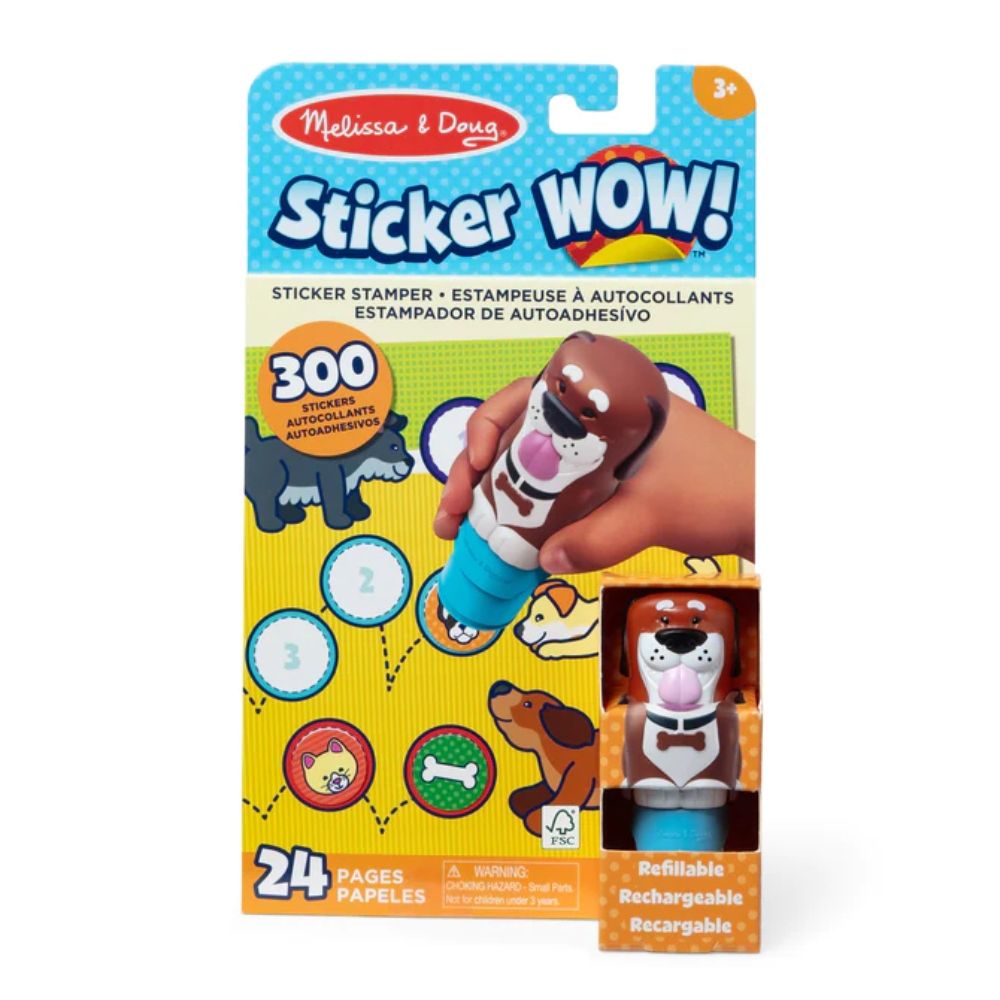 Sticker WOW! Dog