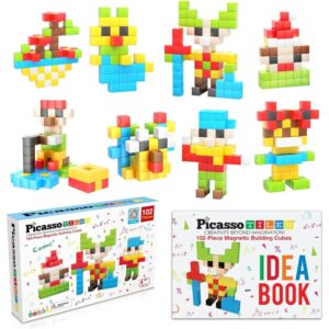 Pixel Puzzle Cube 102 Piece