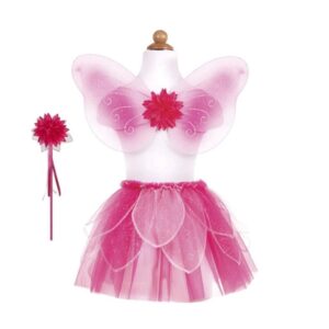 Flutter Skirt & Wings & Wand Pink