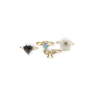 Boutique Sassy Rings 4 Piece