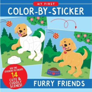 1st Color by Sticker - Furry Friend
