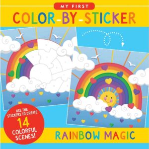 1st Color by Sticker - Magic Rainbow