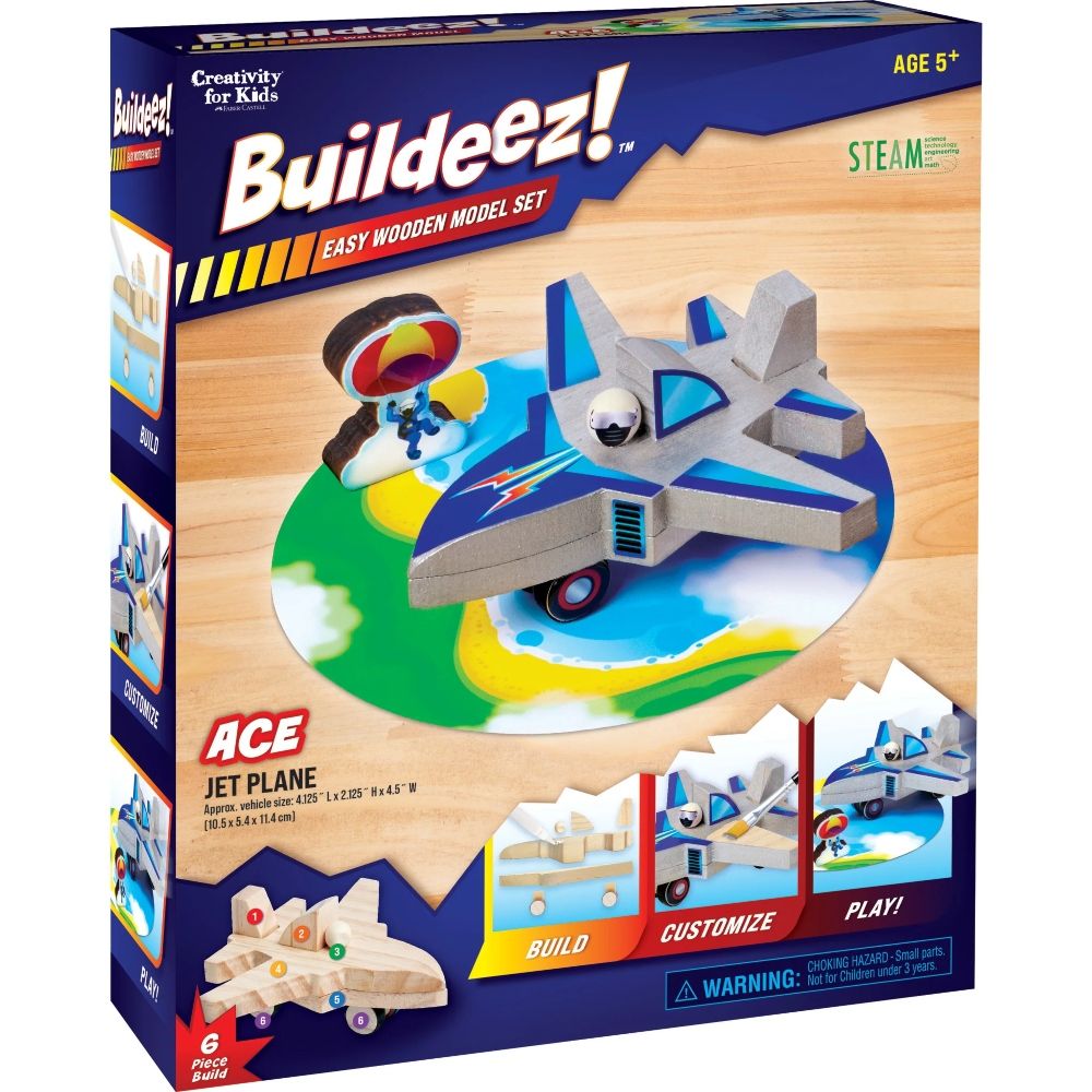 Buildeez Jet Plane Ace - Creativity For Kids - Toys & Co.