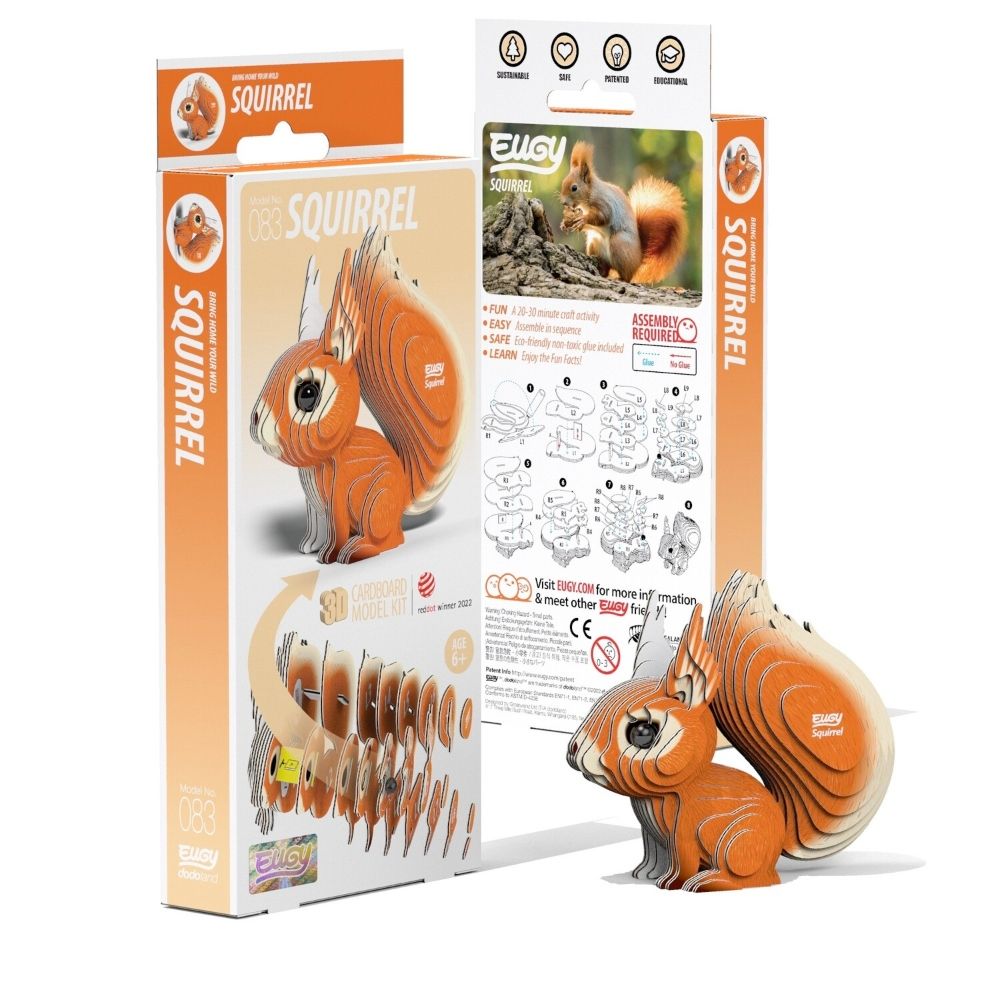 Squirrel 3D Puzzle