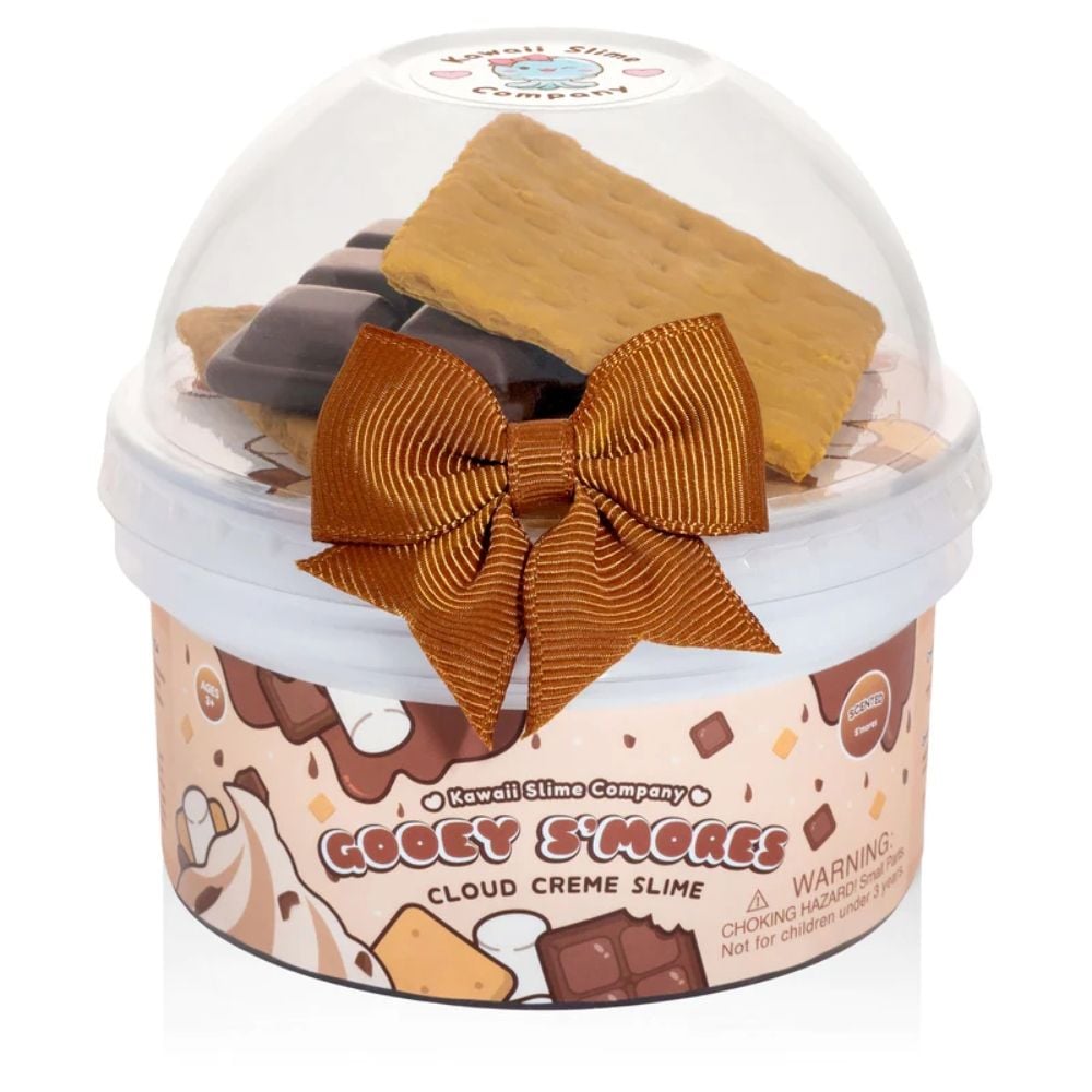 Gooey S’mores Cloud Slime