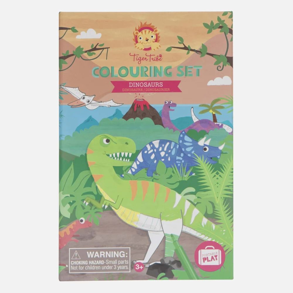Dinosaur Coloring Set