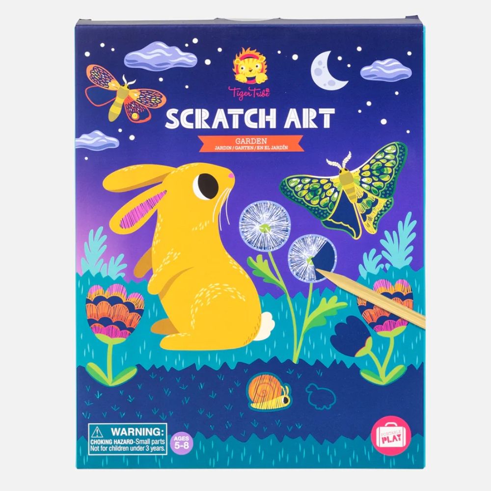 Scratch Art – Garden