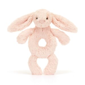 Bashful Blush Bunny Ring Rattle