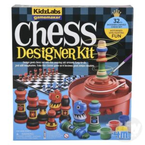 Spin Art Chess Design