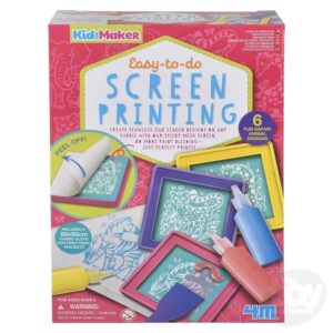 Easy-To-Do Screen Printing