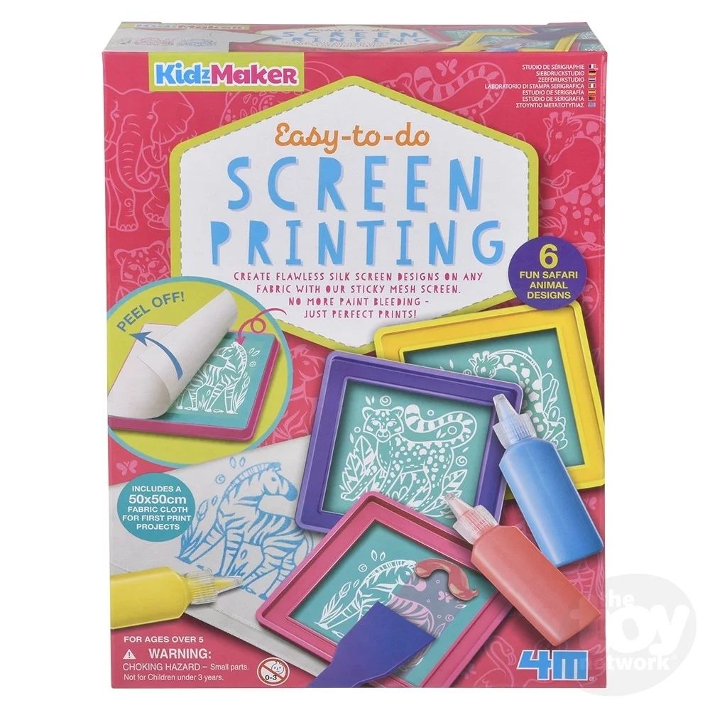 Easy-To-Do Screen Printing