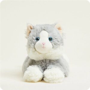 Laying Down Grey Cat Warmies