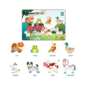 Farmyard Animal Set 8 Piece